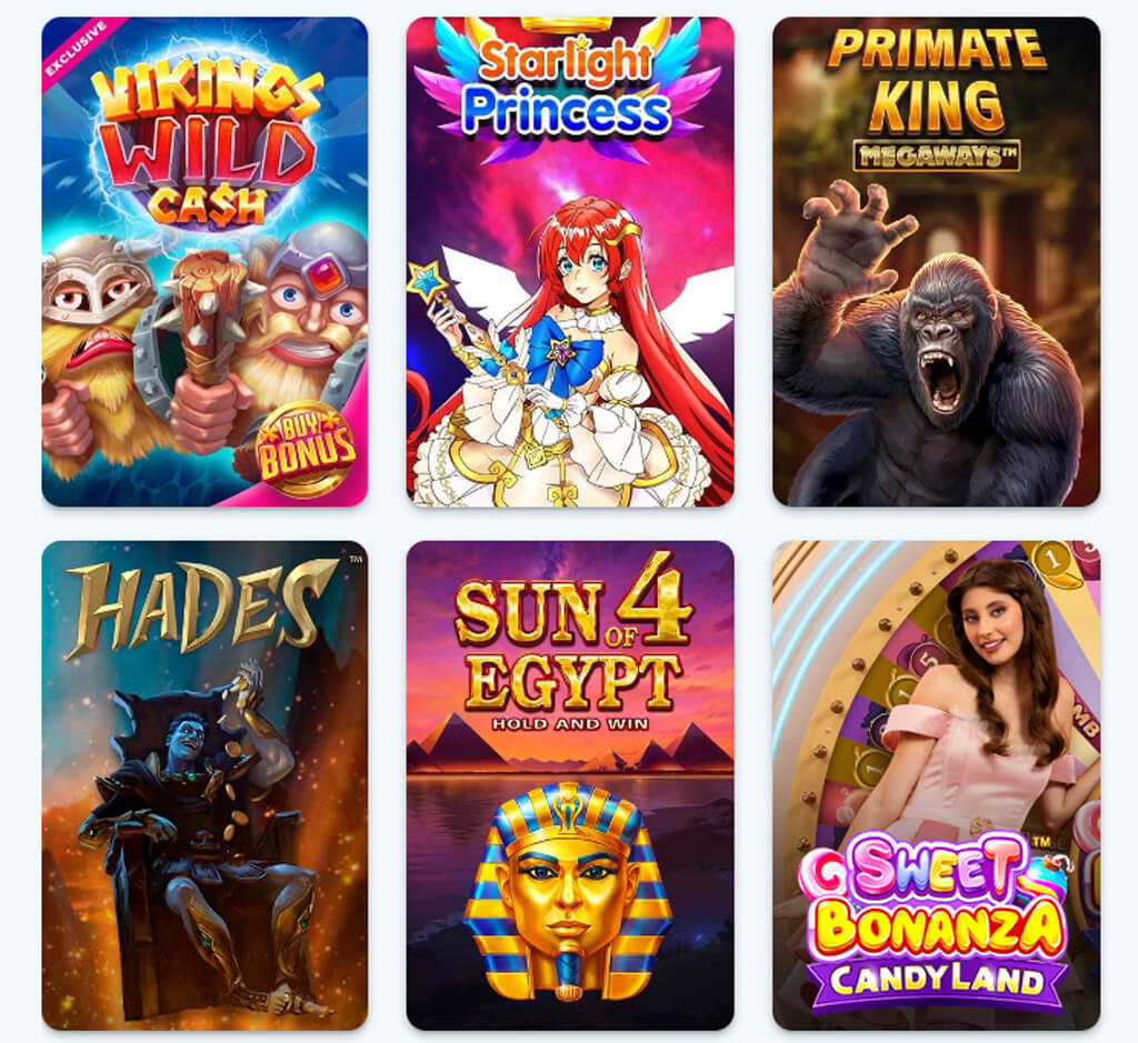 Casino Infinity popular games on desktop Casino Infinity popular games on desktop