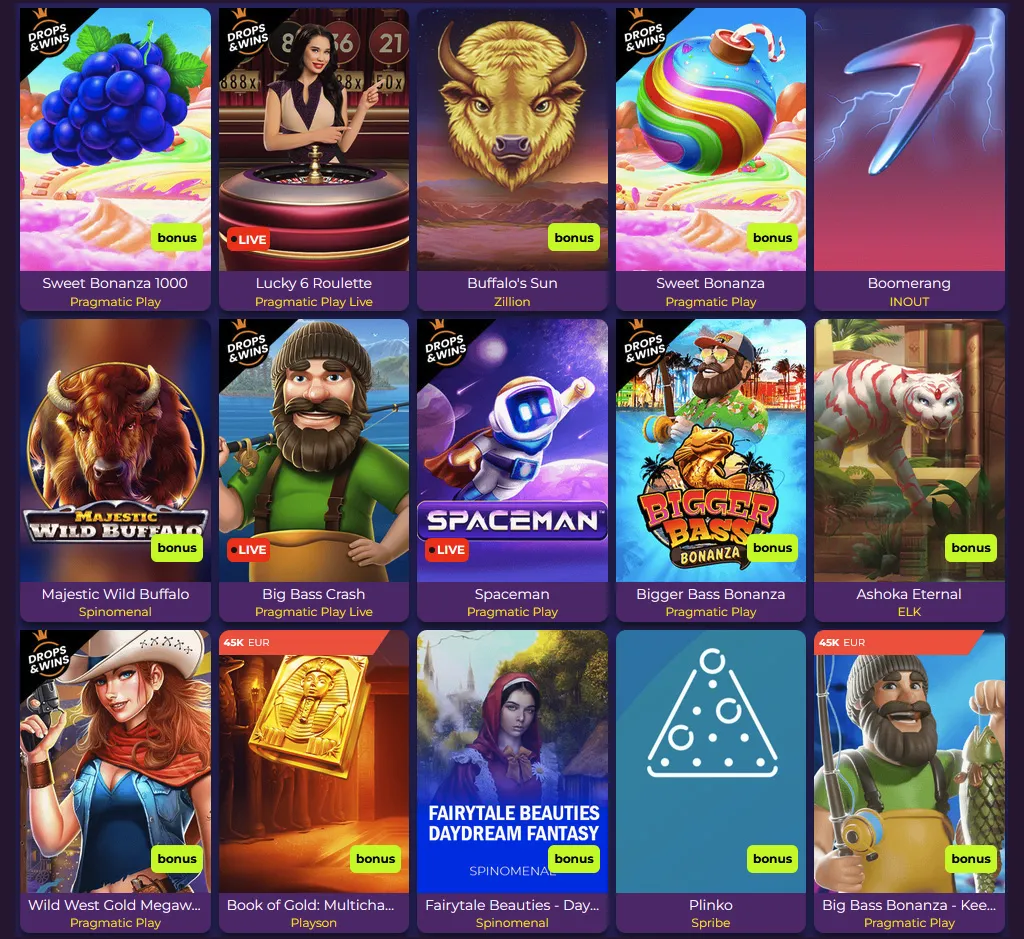 JackTop popular games on desktop JackTop popular games on desktop