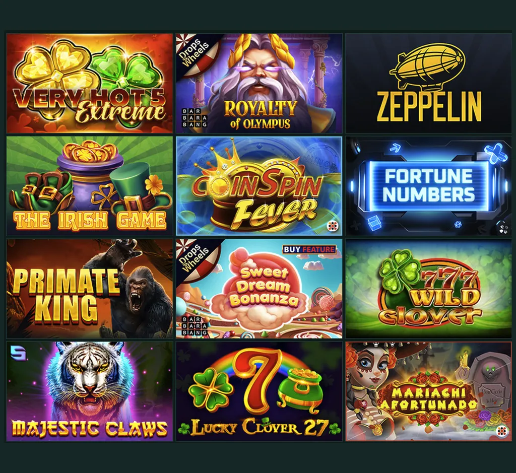 SpinBetter popular games on desktop SpinBetter popular games on desktop