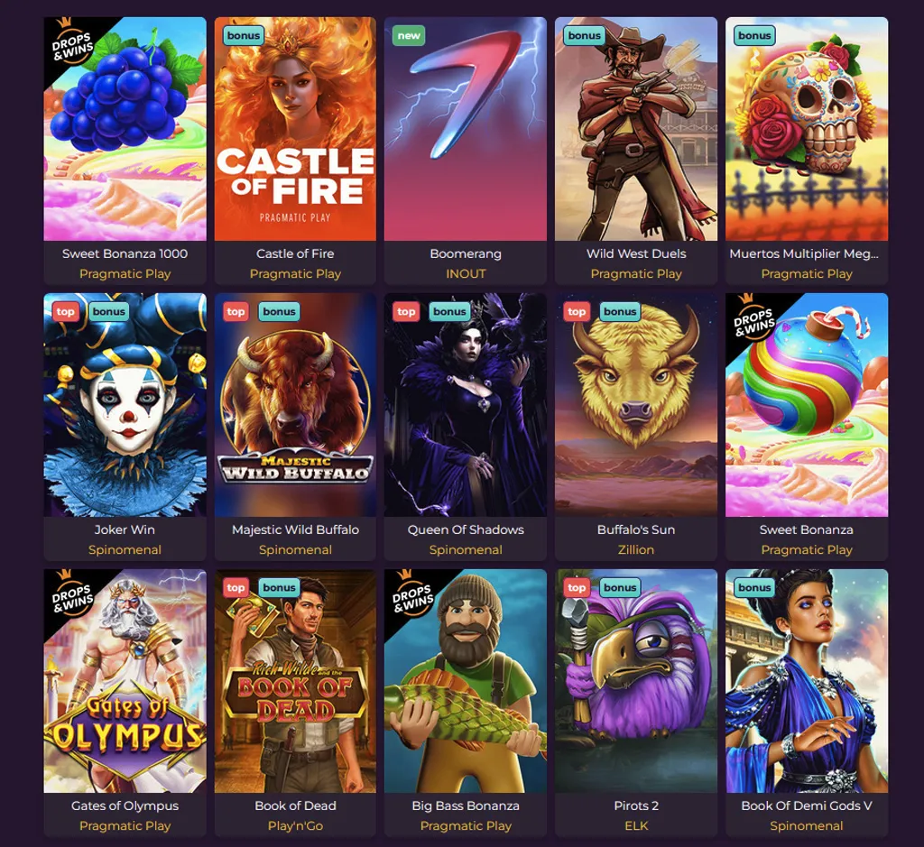 Wizebets slots on desktop Wizebets slots on desktop